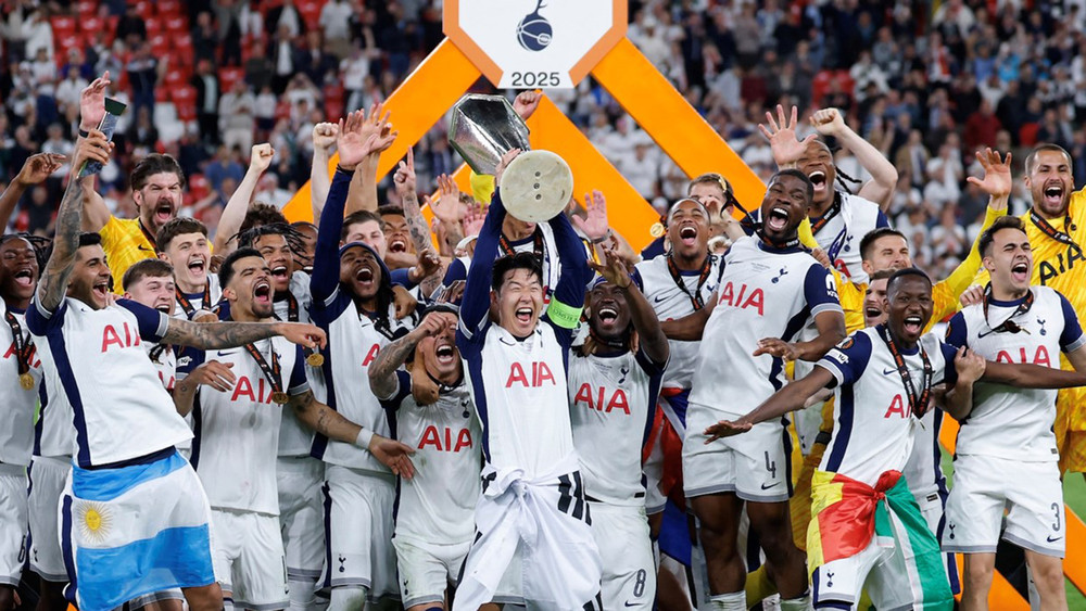 Tottenham vô địch Europa League 2024/25 sau khi đánh bại Manchester United | Báo điện tử Nhân Dân