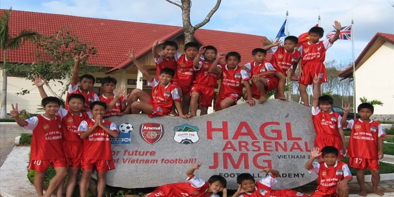Học viện HAGL Arsenal JMG - Nơi sản sinh thế hệ vàng bóng đá Việt