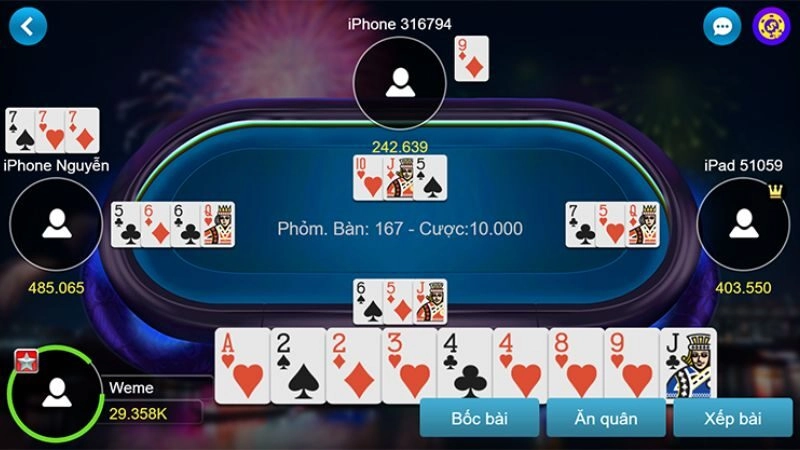 Thế nào là một phỏm trong bài tá lả