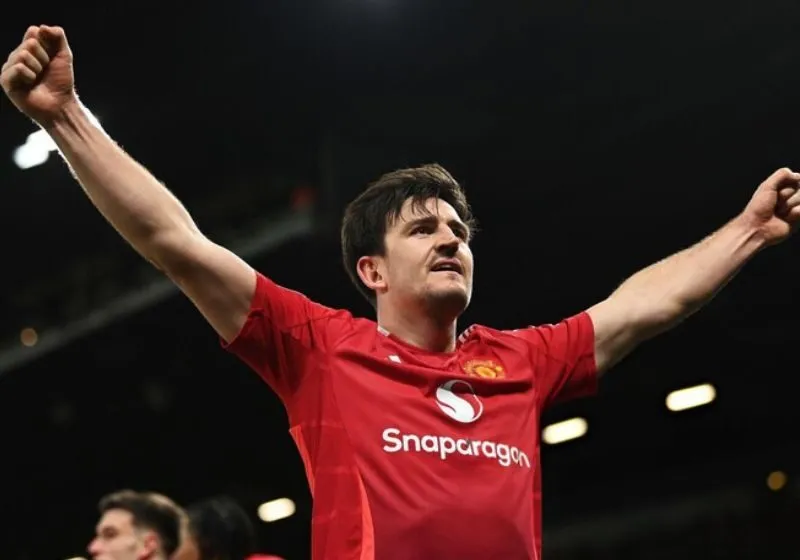 Harry Maguire trong màu áo Manchester United