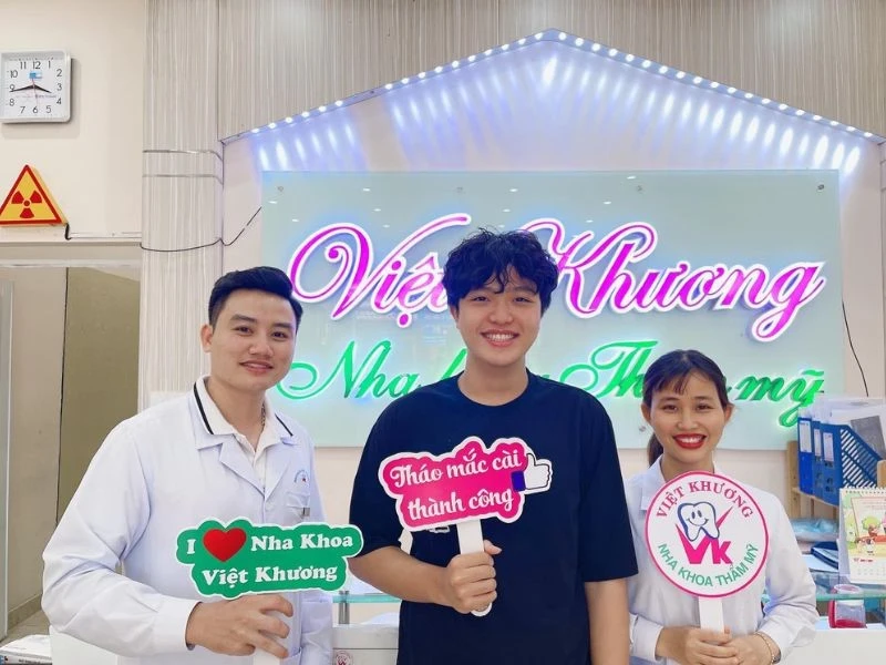 Nha khoa Việt Khương ứng dụng CAD/CAM